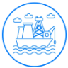 Energy risk management icon
