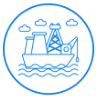 Energy risk management icon
