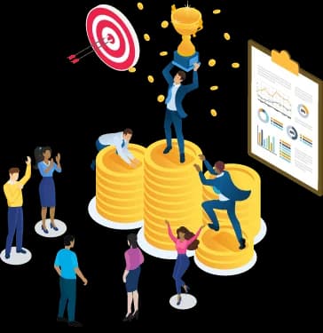 Self-development progress illustration