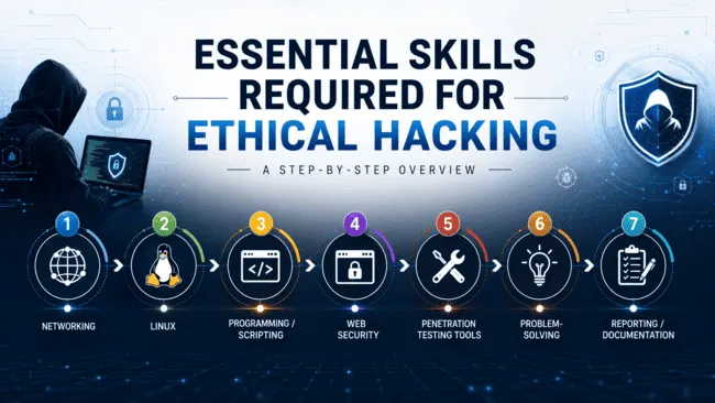 Essential Skills Required for Ethical Hacking: A Step-by-Step Overview