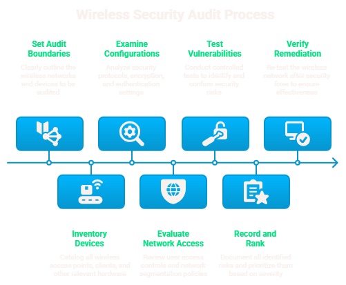 What Are the Steps in a Wireless Penetration Test?